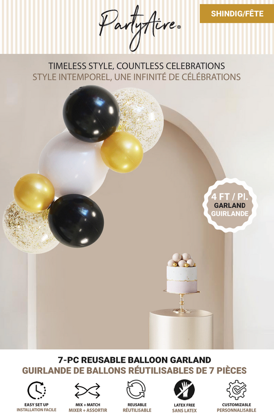 PARTYAIRE REUSABLE BALLOON KIT - SHINDIG